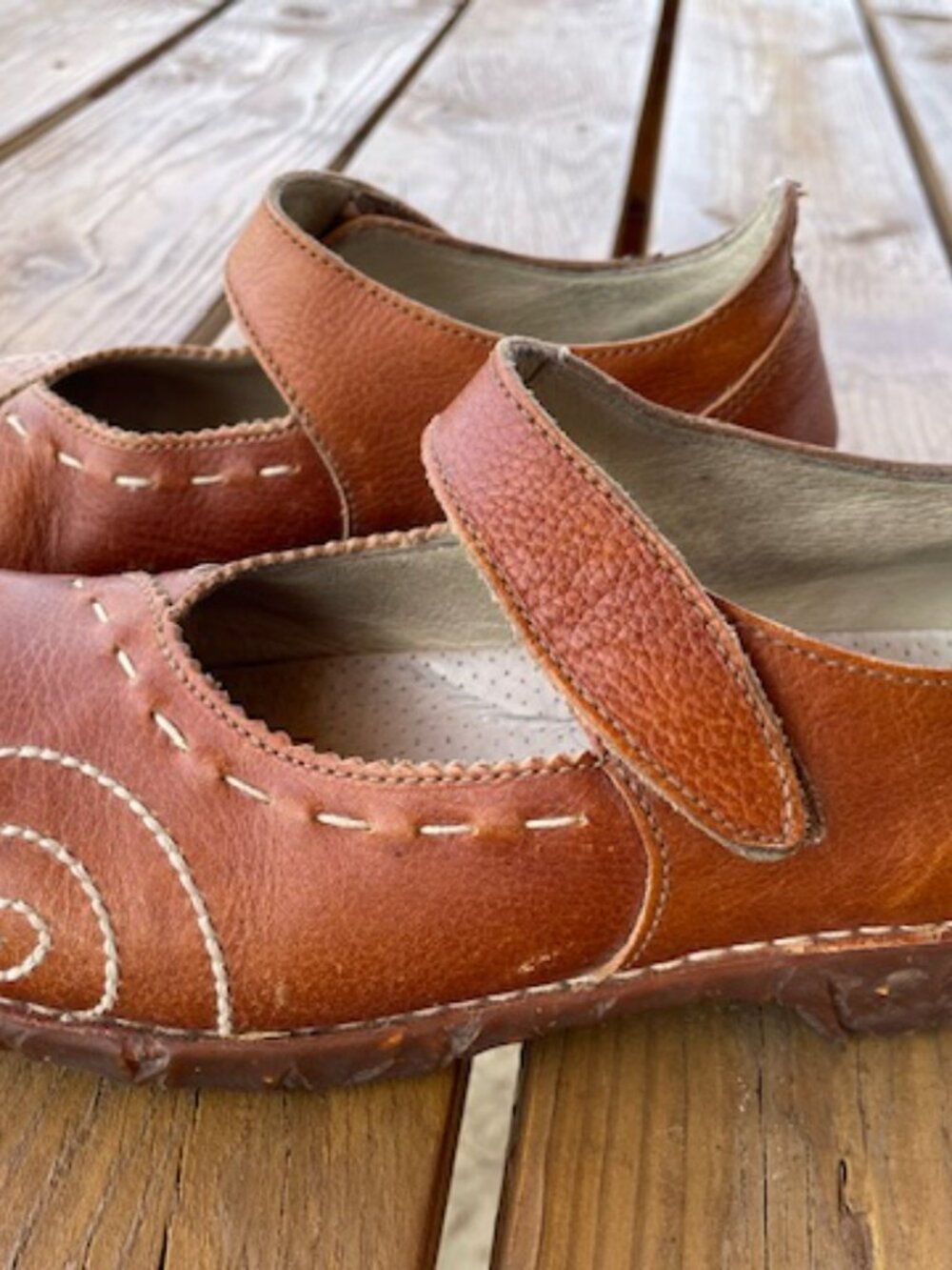 El Naturalista Mary Jane tan shoes. Womens Size 9 - Picture 7 of 8